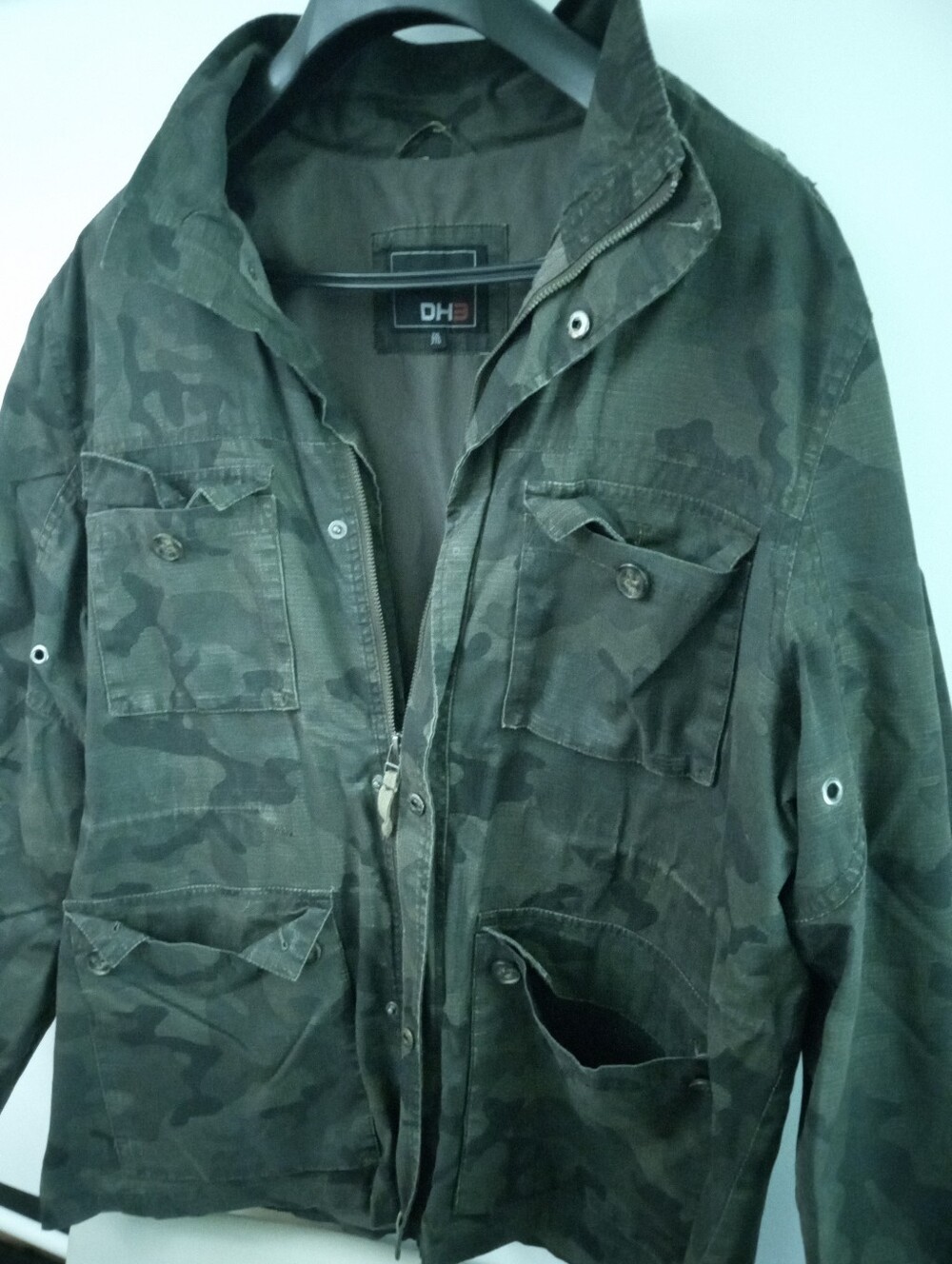 Men’s DH3Camouflage Military Field Jacket